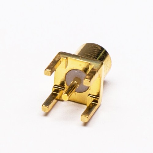 MCX Connector PCB Mount Straight Jack Through Hole