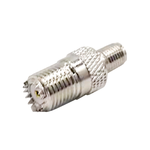 Mini UHF Jack Female to SMA Female Coaxial Adapter