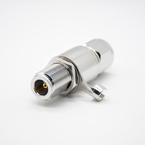 Lightning Arrester RF Coaxial Nickel Plating Straight N-JKY N Male To Female IP67