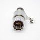 Lightning Arrester RF Coaxial Nickel Plating Straight N-JKY N Male To Female IP67