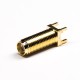 20pcs 180 Degree SMA Female Through Hole Gold Plating PCB Mount