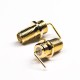 20pcs SMA 90 Degree Connector Female Rear Bulkhead Through Hole Gold Plating