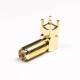 20pcs SMA Connector Angled Threaded 50 Ohm Through Hole Gold Plating