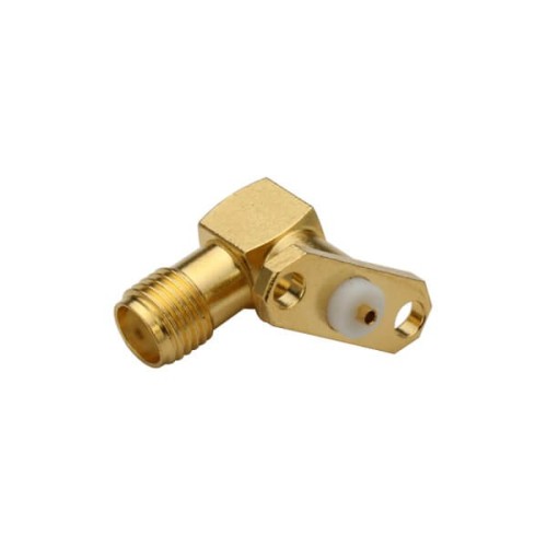 20pcs SMA Female 2 holes chassisxa0mount connector Gold Plating