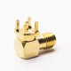 20pcs SMA Female 90 Degree RF Connector Gold Plating Through Hole