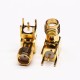 20pcs SMA Female Right Angle PCB Mount Connector