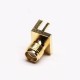 20pcs SMA Female Straight 180 Degree Plate Edge Mount for PCB Mount