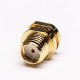 20pcs SMA SMT 180 Degree Jack Front Bulkhead Gold Plating