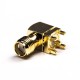 20pcs Through Hole SMA Connector Jack Right Angled Gold Plating 50 Ohm PCB Mount