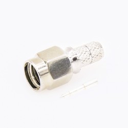 RG58 SMA Connector Male 180 Degree Crimp for RG58/RG142 RG58 SMA Connector Male 180 Degree Crimp for RG58/RG142
