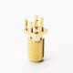 SMA Female PCB Edge Mount Connector Female Straight Gold Plating