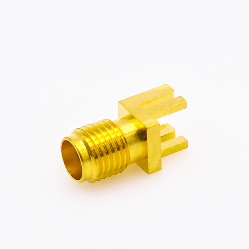 SMA Female PCB Socket Edge Mount 50 Ohm