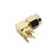 SMA Right Angle PCB Mount Male Connector Thtough Hole