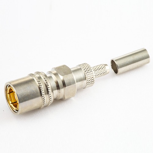 Crimp SMZ (BT43) Connector Female Straight Cable SYV75-2-2 Cable