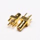 20pcs PCB Mount SSMB Connector Female Straight DIP Gold Plating