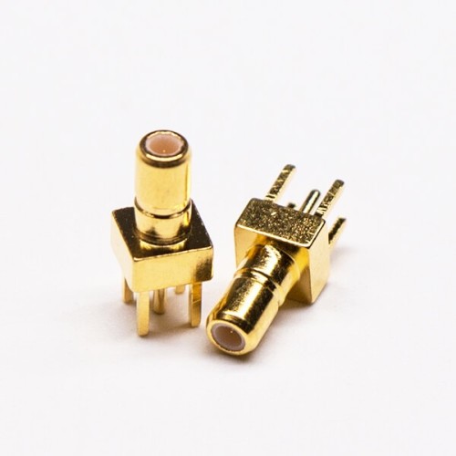 20pcs PCB Mount SSMB Connector Female Straight DIP Gold Plating