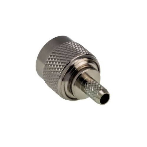 TNC 50 Ohm RF Coaxial Male Crimp Plug Connectors