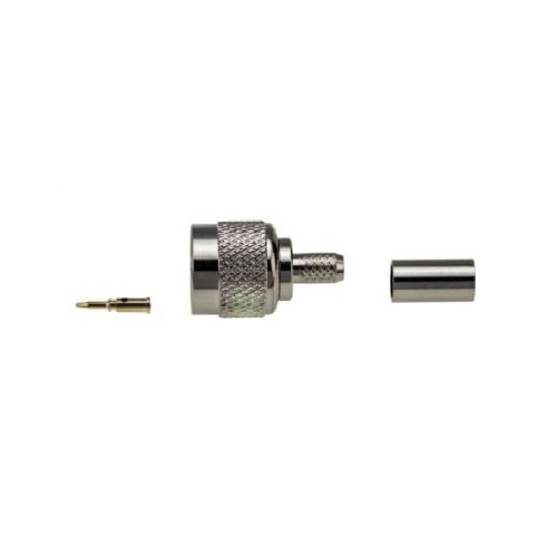 TNC 50 Ohm RF Coaxial Male Crimp Plug Connectors