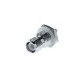 TNC Connector Crimp Termination Reverse Polarity Straight Female 50Ω Bulkhead Bulkhead Fitting