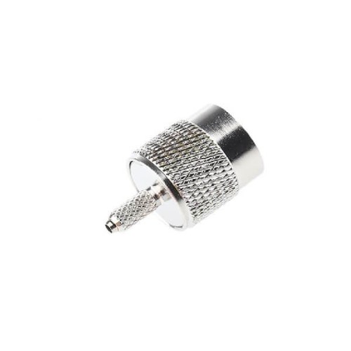 TNC Plug Male Straight 50Ω Cable Mount TNC Plug Crimp Termination for RG174/U