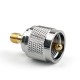 UHF Plug Male to SMA Female Jack Adapter Coxial Connector