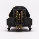 10pcs M12 5Pin Male Right Angled PCB Contacts Panel Mount Receptacle