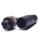 Field Wireable M12 Connectors 4Pin A Code Male Straight Cable Plug PG9 Unshiled Waterproof