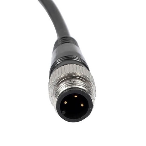 Industrial M12 Cables M12 3Pins Male To 5Pins Female Socket Straight Cable 5M AWG22 A Code