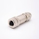 M12 Connector 5 pin Female A code Straight Screw-joint shielded