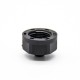 M12 Connector Dust Cover Male Black Plastic