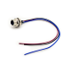 M12 Female Connector With Cable 0.2M A Coded Back Mount Wiring Waterproof 3Pin Straight Socket