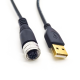 M12 to USB Cable M12 4Pin A Code Female to USB 2.0 A Male Assembly 1M AWG26