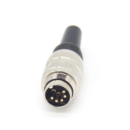 5 Pin connector M16 Waterproof Straight Male Cable Plug Non-Shield