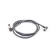 10pcs M8 3 pin Male Cable Waterproof 3 Pins Right Angle M8 Female Plug To Male Plug Moding Cable With 1M PVC 26AWG Wire