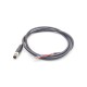 10pcs M8 Male Cable Waterproof Straight Molding Cable A Coding 6 Pins Male Plug With 1M 26AWG Wire