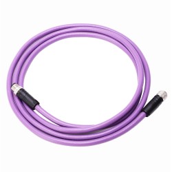 Shielded Can Bus Nmea2000 Cable M12 5 Pin Male To 5 Pin Female 1M