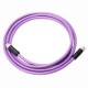 Shielded Can Bus Nmea2000 Cable M12 5 Pin Male To 5 Pin Female 1M