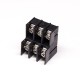 6 pin Terminal Block Connector Black Double row