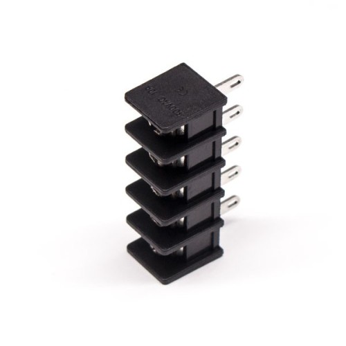 Barrier Strips Terminal Block 5pin Straight Through Hole Black PCB Mount