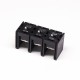 Barrier Style Terminal Blocks Black 3pin Straight PCB Mount