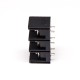 Barrier Style Terminal Blocks Black 3pin Straight PCB Mount