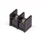 Barrier Terminal Block 2 Position PCB Mount Straight Black