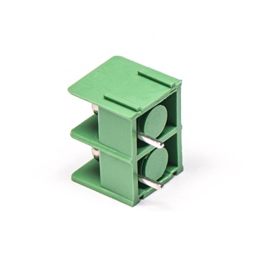 Barrier Terminal Block Connector 2pin Green PCB Mount Through Hole