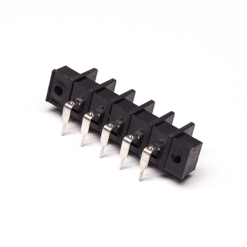 Screw Terminal Barrier Strip 90 Degree PCB Mount 2 holes Barrier Terminal