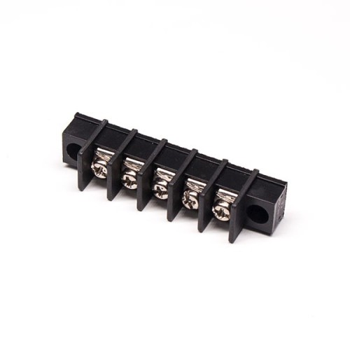 Terminal Barrier Strip Straight 5pin PCB Mount Screw Barrier Termina Block