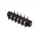 Terminal Strip vs Barrier Strip 5pin Right Angled Black PCB Mount