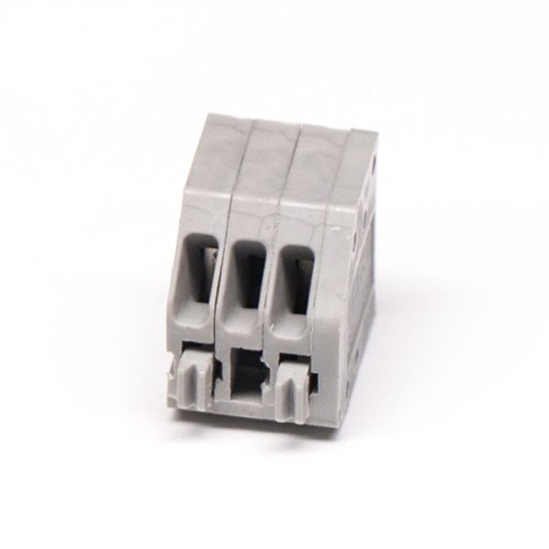 2 pin Terminal Block Connector 2.5mm pitch Grey Straight Terminal Strips