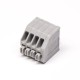 4 pin Terminal Block Grey Cable with Straight Through Hole