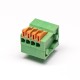 Configurable Spring Terminal Blocks 8pin Straight Through Hole PCB Mount