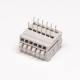 Connector Terminal Block Grey PCB spring terminal blocks 12pin Angled Connector